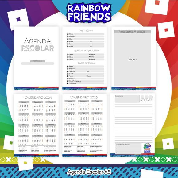 Arquivo Digital - Volta as Aulas - Rainbow Friends