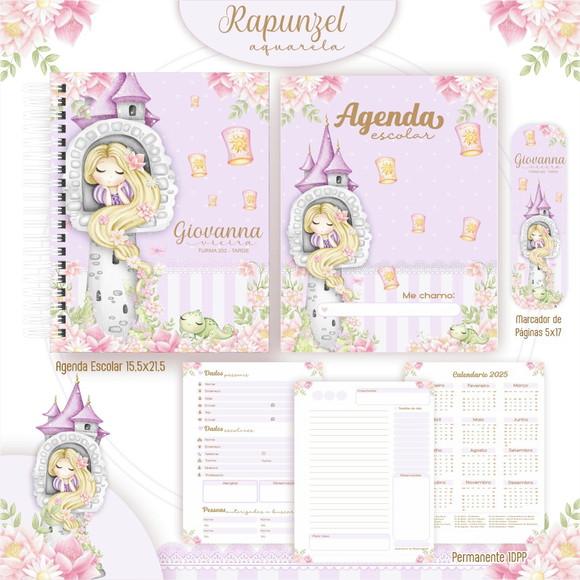 Arquivo Digital - Volta as Aulas - Rapunzel Aquarela