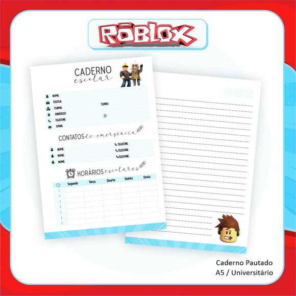 Arquivo Digital - Volta as Aulas - Roblox Menino 02