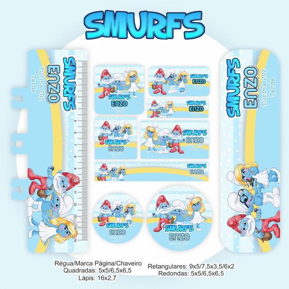 Arquivo Digital - Volta as Aulas - Smurfs