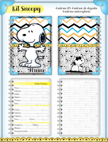 Arquivo Digital - Volta as Aulas - Snoopy