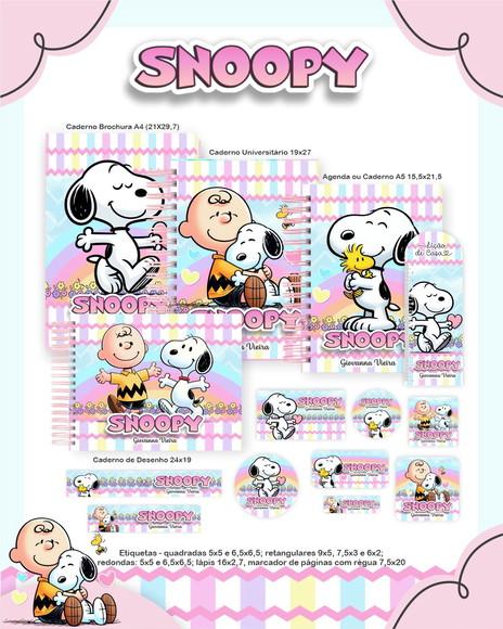 Arquivo Digital - Volta as Aulas - Snoopy 04