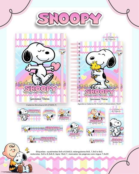 Arquivo Digital - Volta as Aulas - Snoopy 04