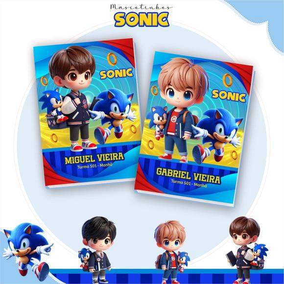 Arquivo Digital - Volta as Aulas - Sonic Mascote