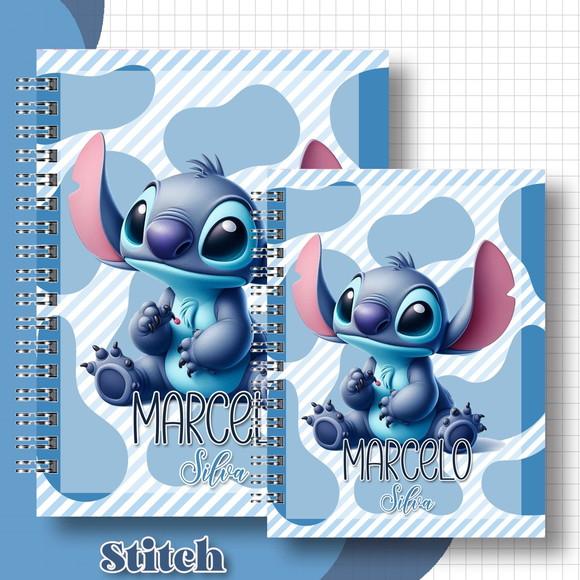 Arquivo Digital - Volta as Aulas - Stitch Azul