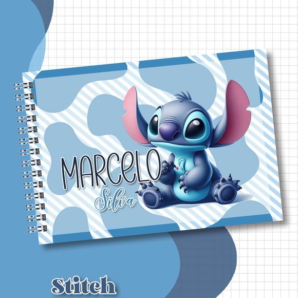 Arquivo Digital - Volta as Aulas - Stitch Azul