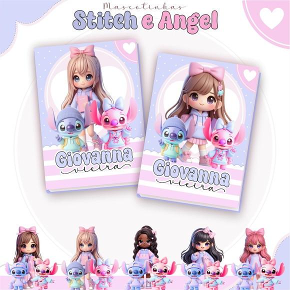 Arquivo Digital - Volta as Aulas - Stitch e Angel