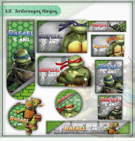 Arquivo Digital - Volta as Aulas - Tartarugas Ninjas 02