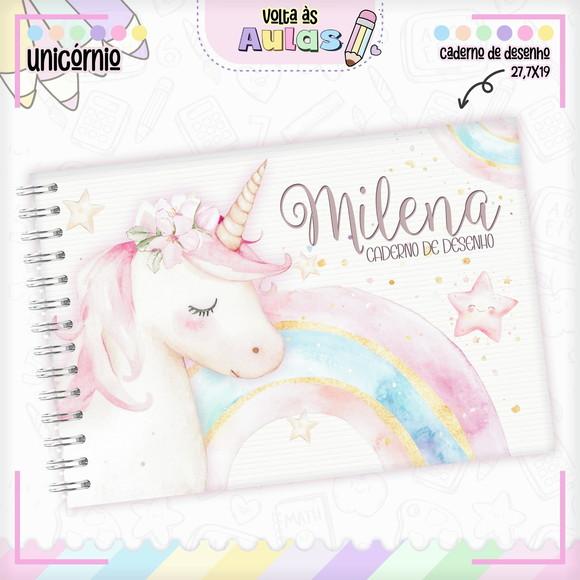 Arquivo Digital - Volta as Aulas - Unicornio Aquarela