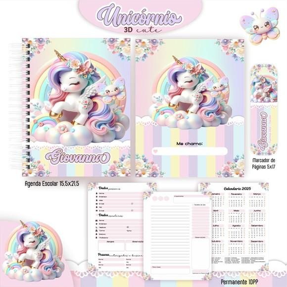 Arquivo Digital - Volta as Aulas - Unicornio Candy