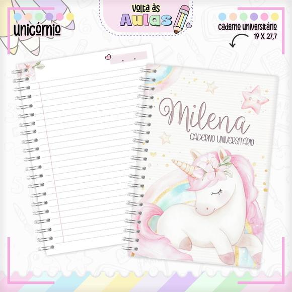 Arquivo Digital - Volta as Aulas - Unicornio Aquarela