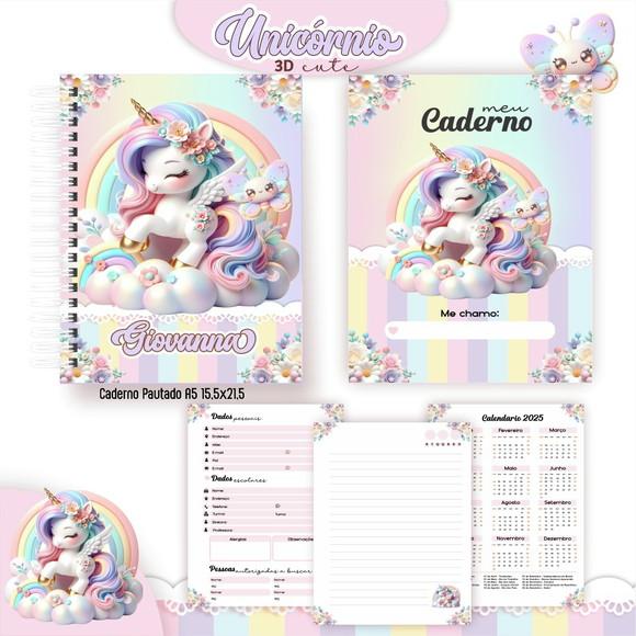Arquivo Digital - Volta as Aulas - Unicornio Candy