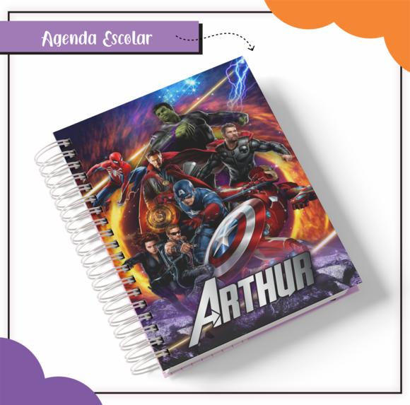 Arquivo Digital - Volta as Aulas - Vingadores 01
