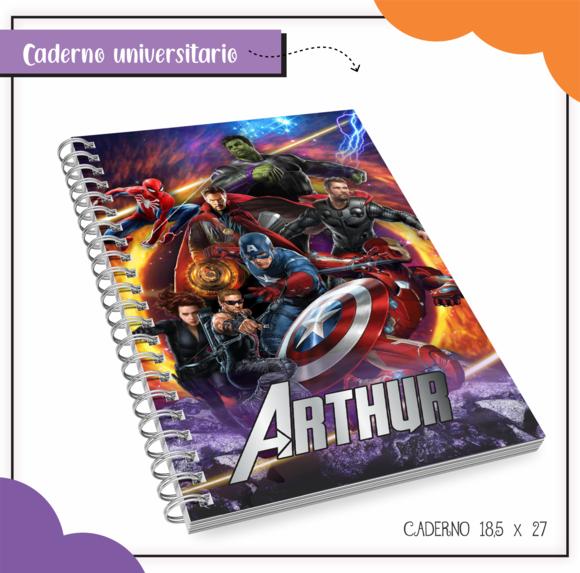 Arquivo Digital - Volta as Aulas - Vingadores 01