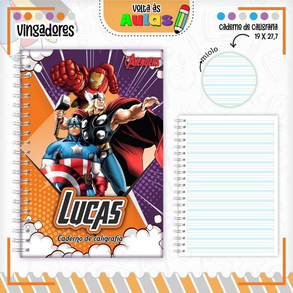 Arquivo Digital - Volta as Aulas - Vingadores 02