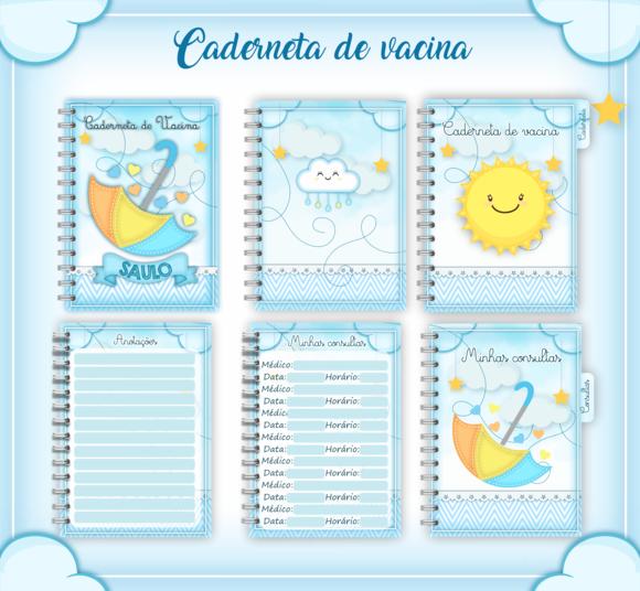 Arquivo Digital -caderneta de Saude- Chuva de Amor Menino 02