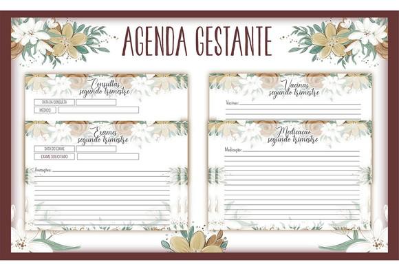 Arquivo digital -Mamãe - Agenda Gestante Oncinha