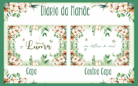 Arquivo digital -Mamãe - Diário da Mamãe Floral 02