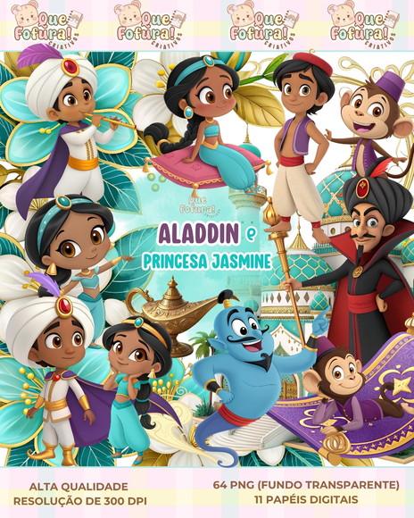 Kit Digital - Aladin e Jasmine