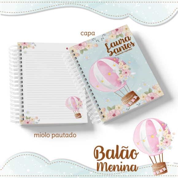 Kit Digital Volta as Aulas - Balão de Ar Menina