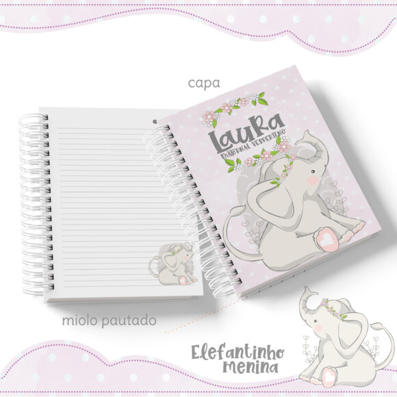 Kit Digital Volta as Aulas - Elefantinho Menina