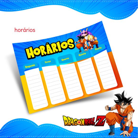 Kit Digital Volta as Aulas - Dragon Ball
