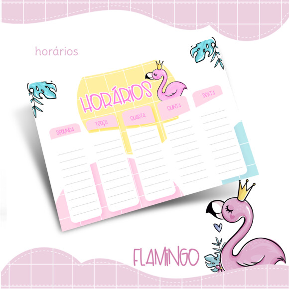 Kit Digital Volta as Aulas - Flamingo