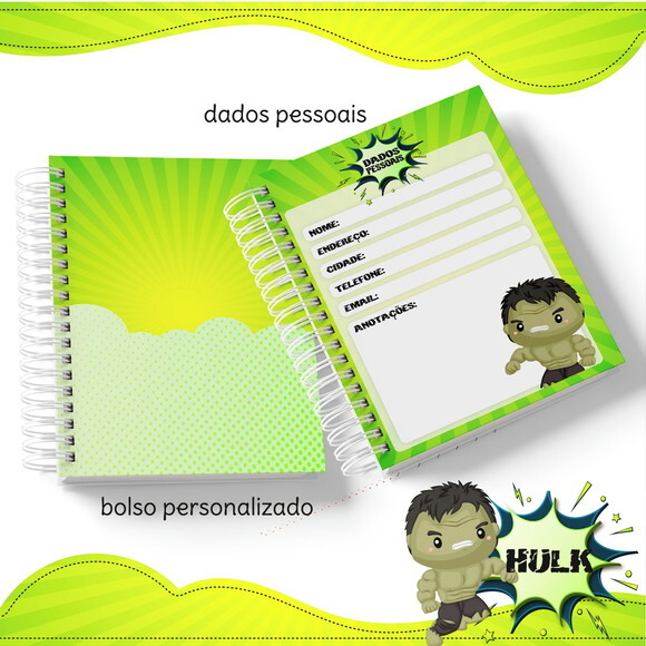 Kit Digital Volta as Aulas - Hulk