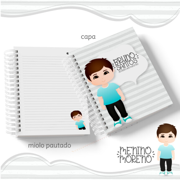 Kit Digital Volta as Aulas - Menino Moreno