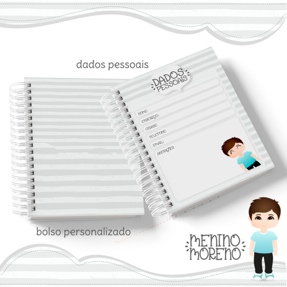 Kit Digital Volta as Aulas - Menino Moreno
