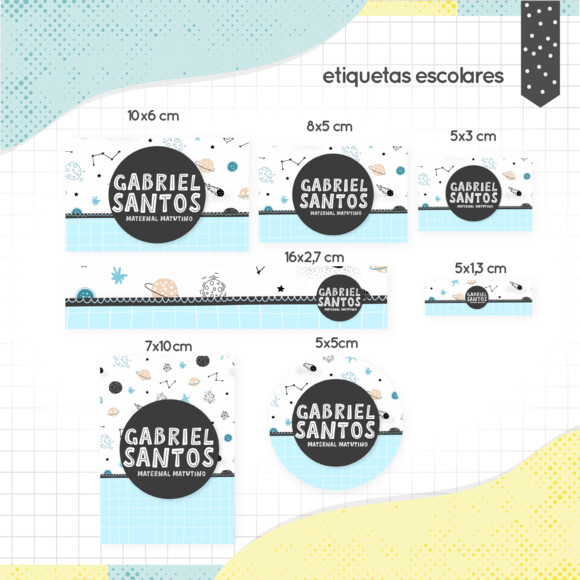 Kit Digital Volta as Aulas - Minimalista Menino 02
