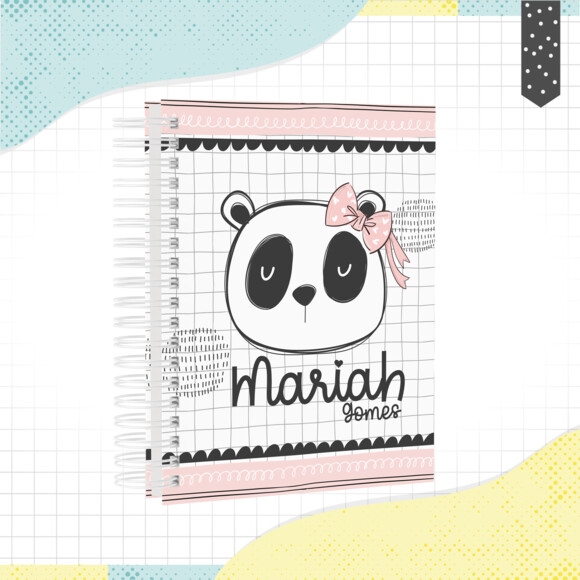 Kit Digital Volta as Aulas - Panda Menina 02