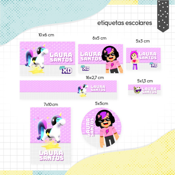 Kit Digital Volta as Aulas - Pkxd Menina 02