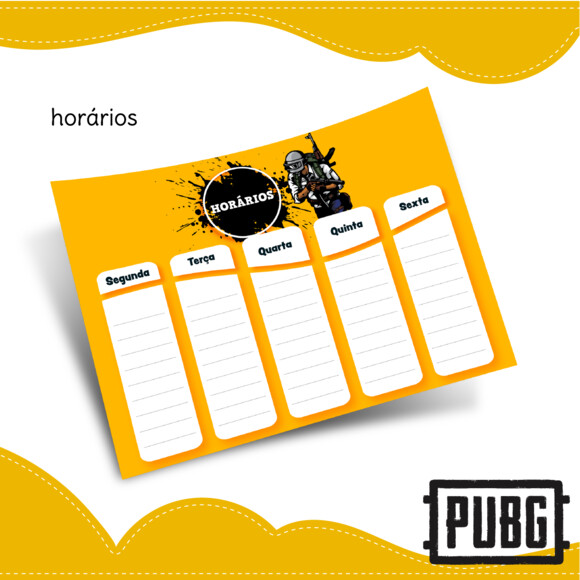 Kit Digital Volta as Aulas - Pubg