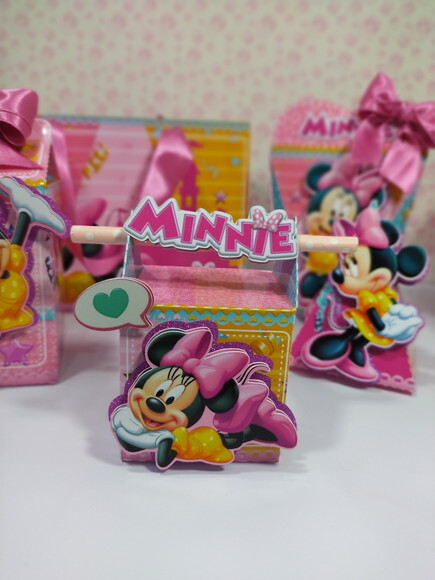 Arquivo de Corte - Festa Pronta - Minnie Rosa