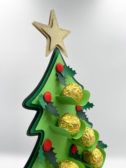 Arquivo de Corte - Arvore de Natal Suporte de Doces