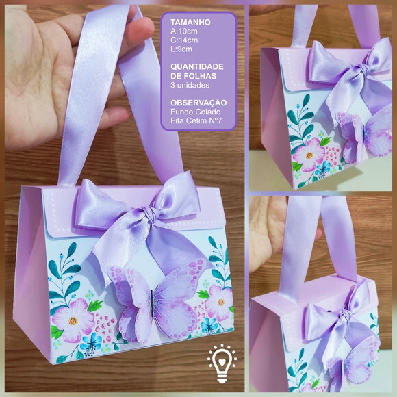 Arquivo de Corte - Bolsa Borboleta