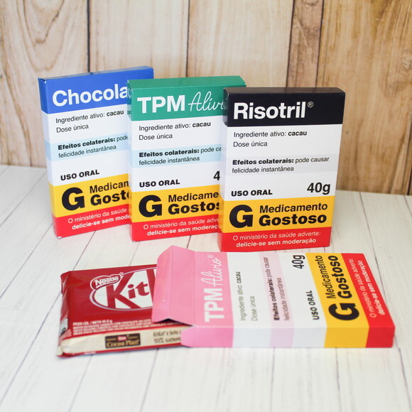 Arquivo de Corte - Caixa Remedio - Kit Kat