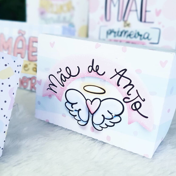 Arquivo de Corte - Kit Caixa 6 Doces (PDF e Studio)