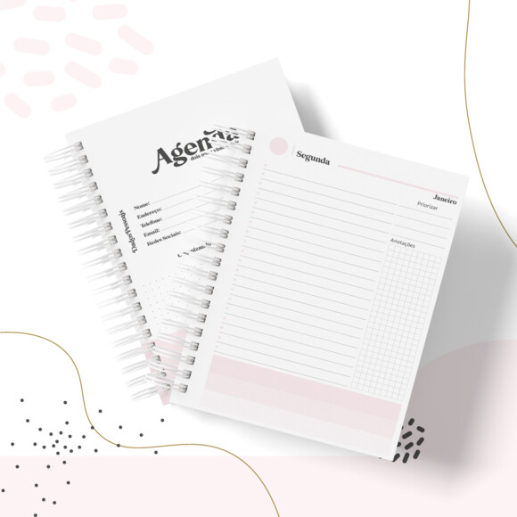 Arquivo Digital - Agenda Feminina (Modelo 02) 2022