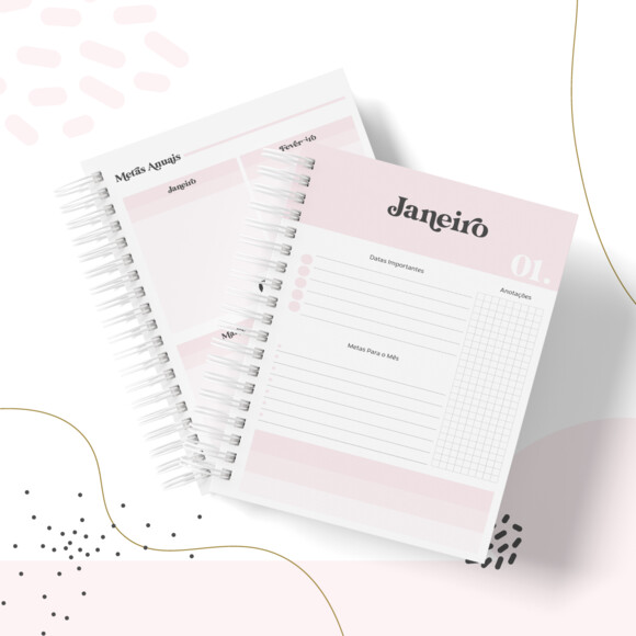 Arquivo Digital - Agenda Feminina (Modelo 02) 2022