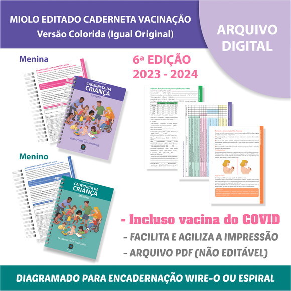 Arquivo Digital - Caderneta de Vacina Editada (6 Edição)