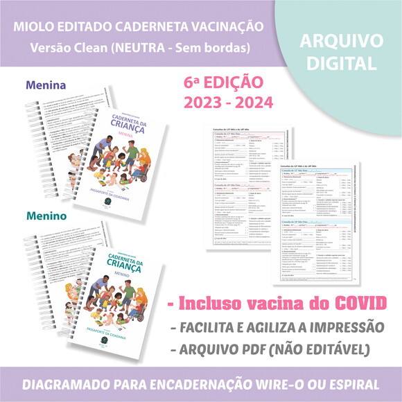 Arquivo Digital - Caderneta de Vacina Editada (6 Edição)