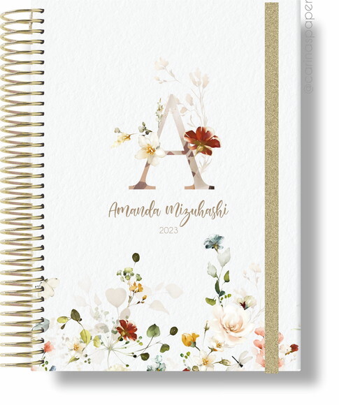Arquivo Digital - Capas Alfabeto Floral 02