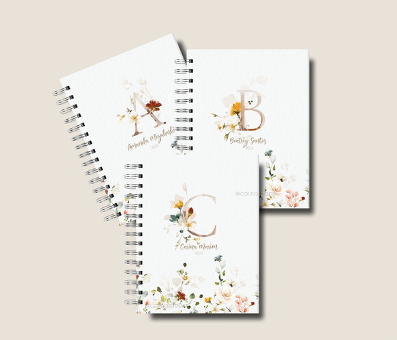 Arquivo Digital - Capas Alfabeto Floral 02