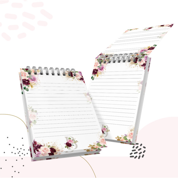 Arquivo Digital - Capas Alfabeto Floral 05