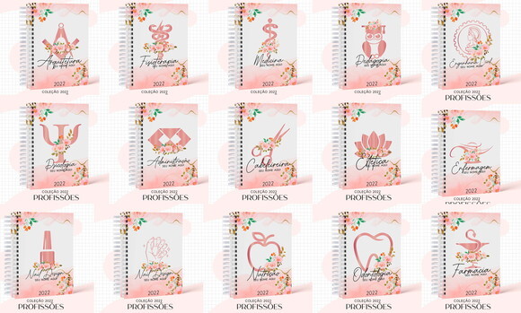 Arquivo Digital - Capas Profissões Feminino 02