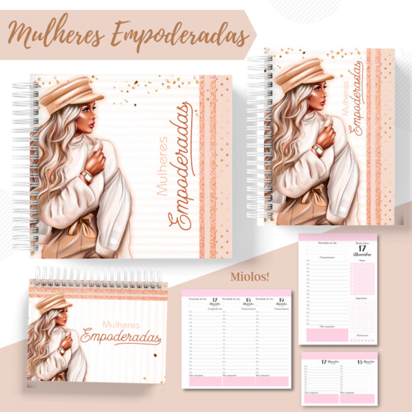 Arquivo Digital - Combo Capas Agenda (3 tamanhos)