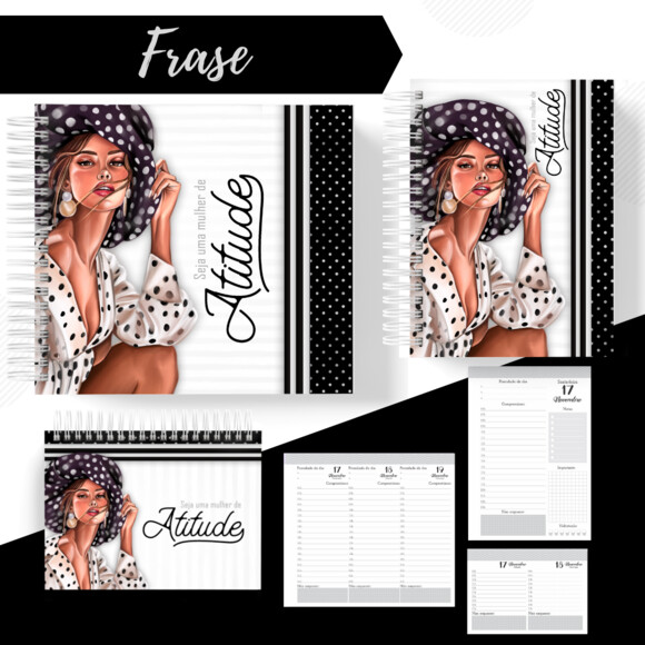 Arquivo Digital - Combo Capas Agenda (3 tamanhos)