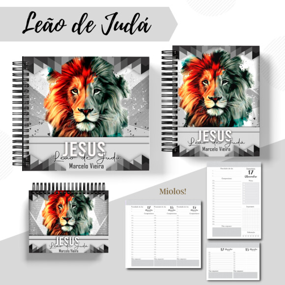 Arquivo Digital - Combo Capas Agenda (3 tamanhos)